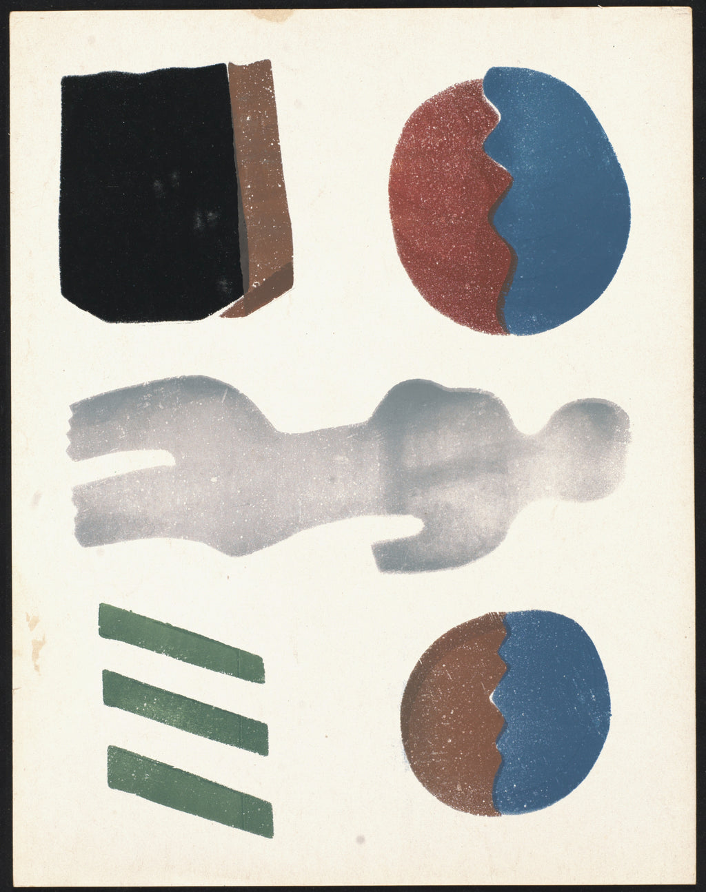 Kompositie met figuur (Composition with Figure)