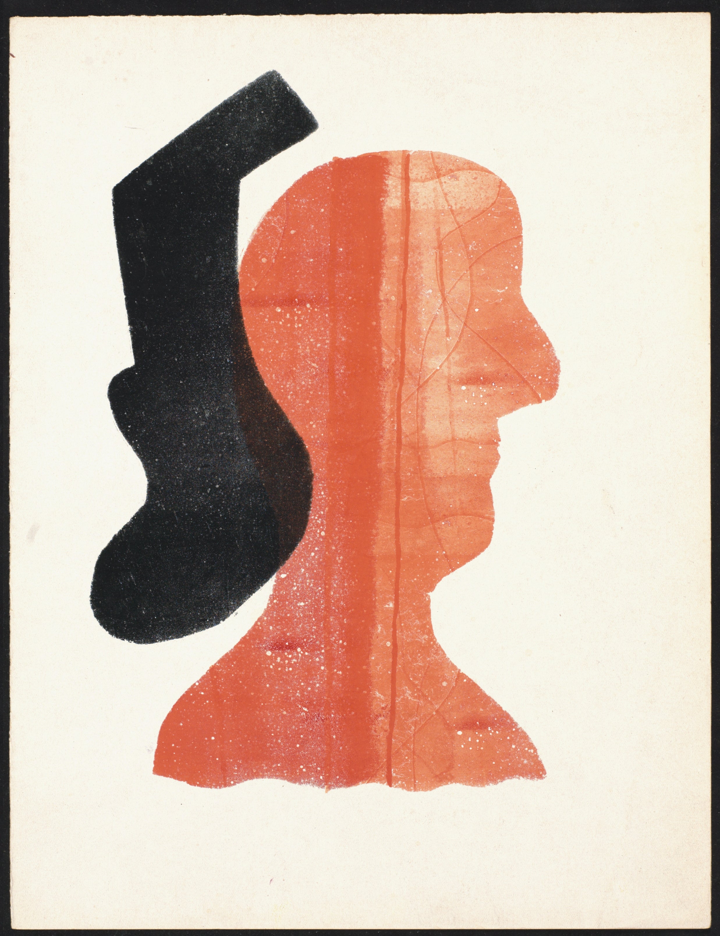 Kop in profiel naar rechts (Head in Profile to the Right)