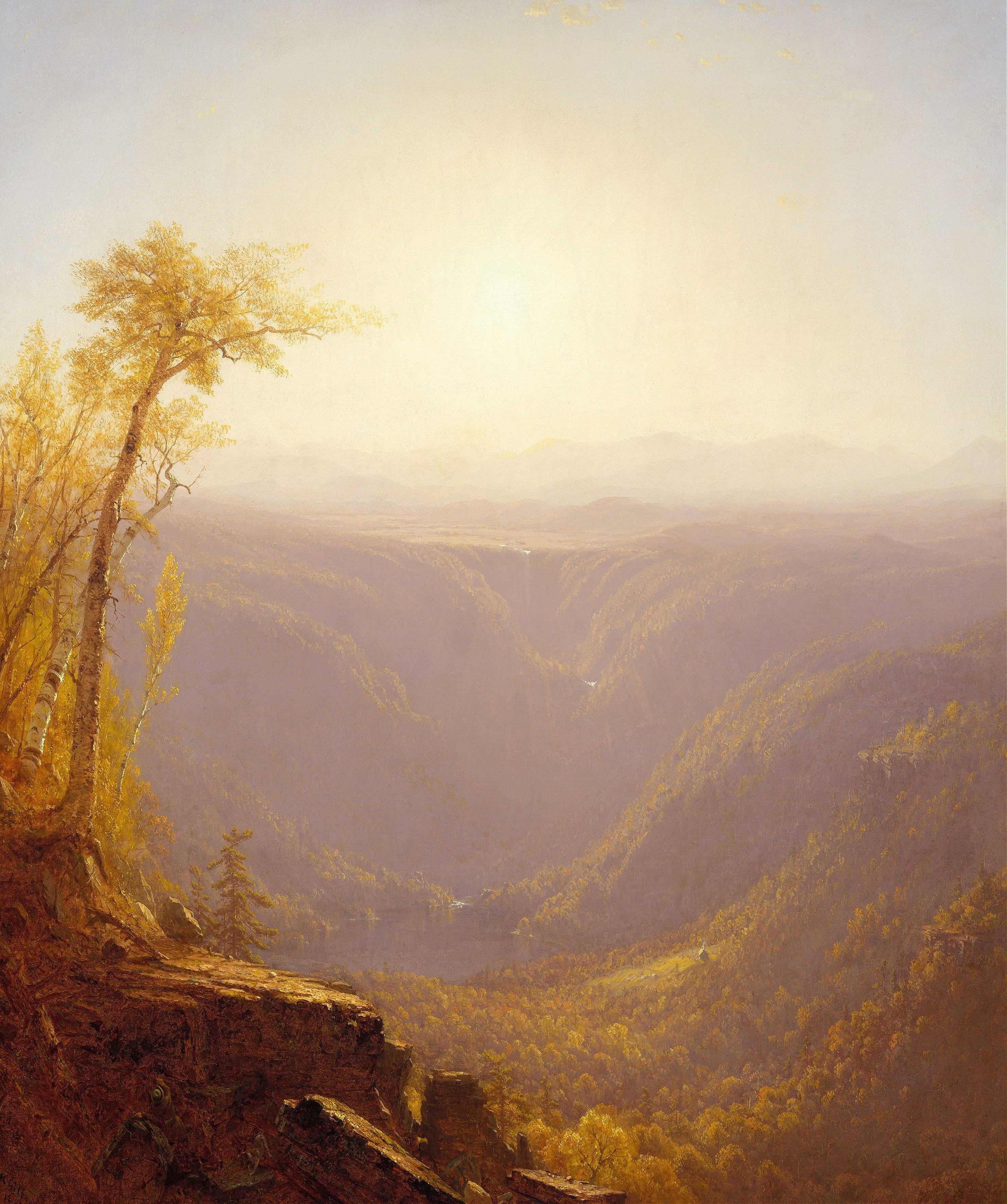 A Gorge in the Mountains (Kauterskill Clove)