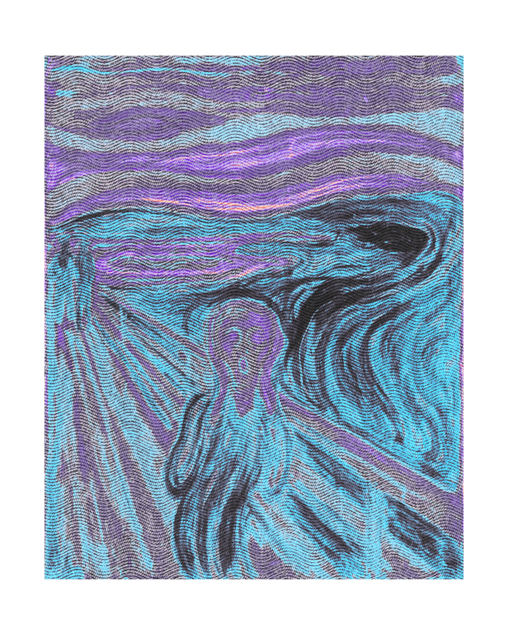 The Scream - Remix after Edvard Munch