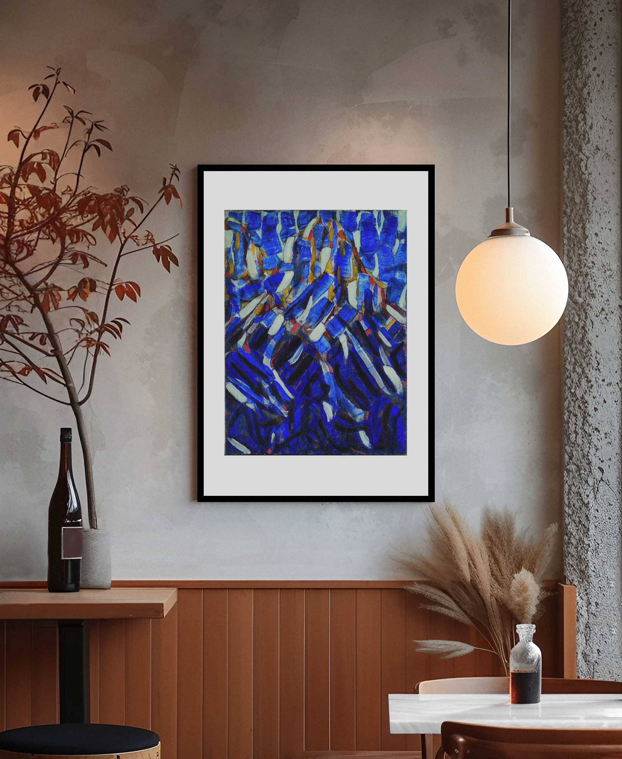 Abstraction (The Blue Mountain)
