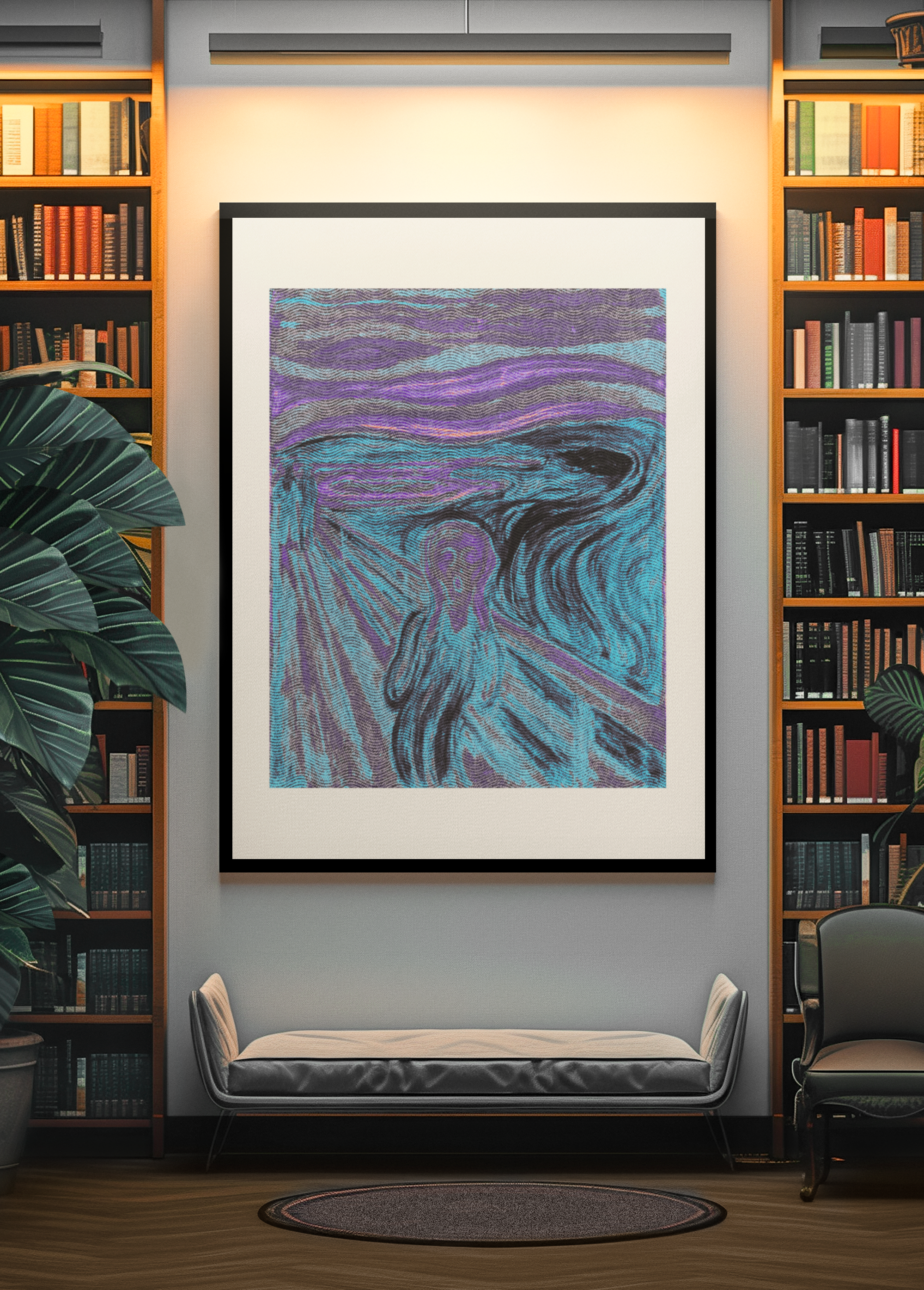 The Scream - Remix after Edvard Munch