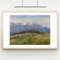 Blick auf Igls im Inntal