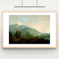 Italian Landscape with Mountains and a River