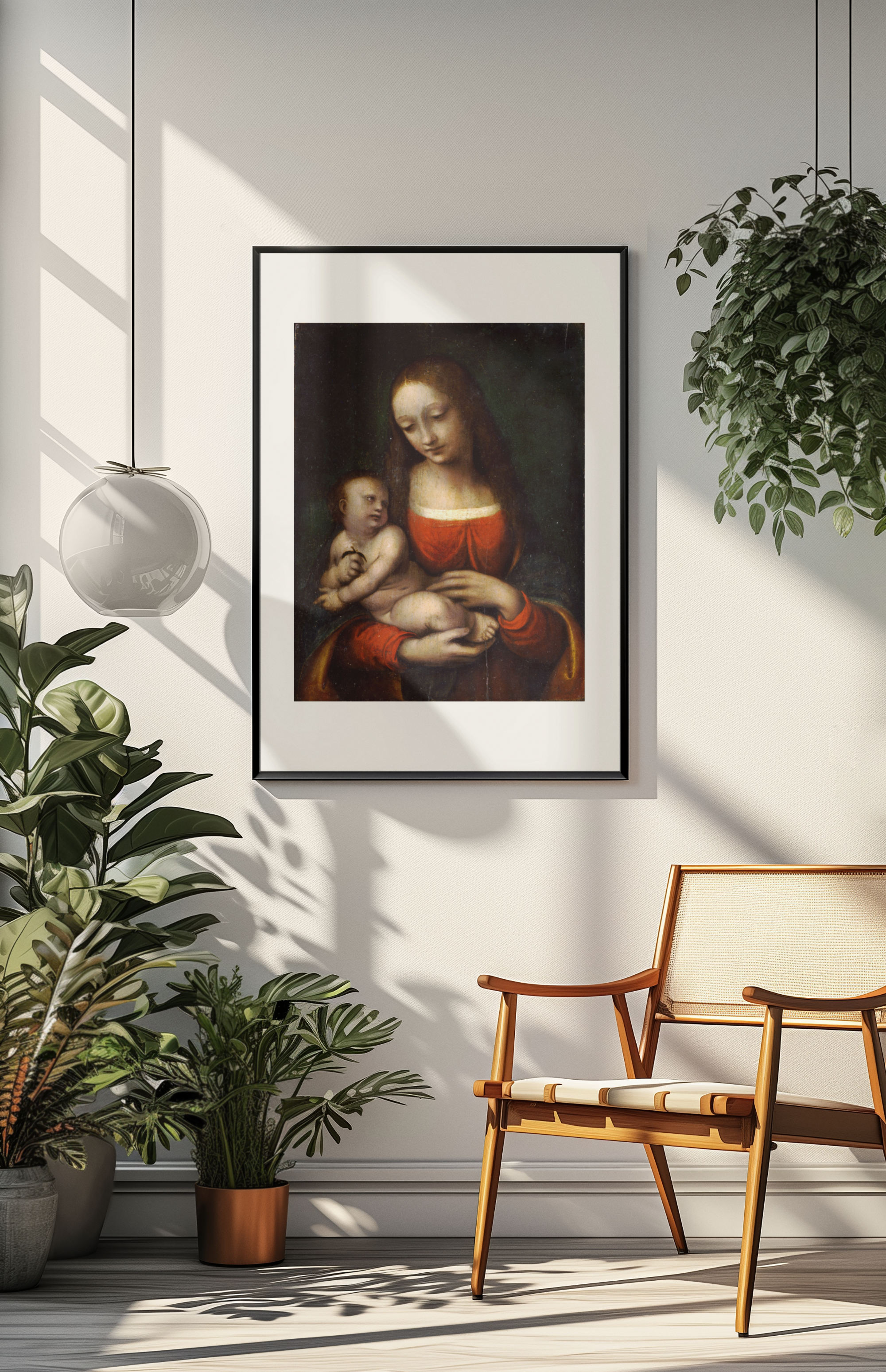 The Virgin and Child Icosidodecahedron
