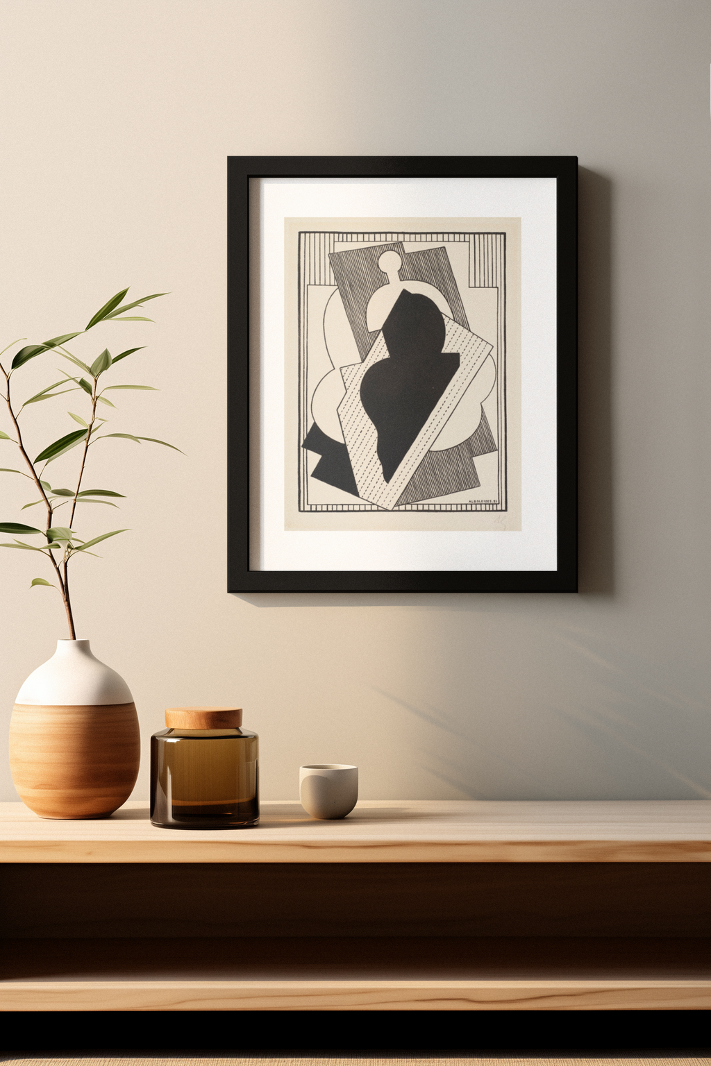 Cubist Composition (Centre Noir)