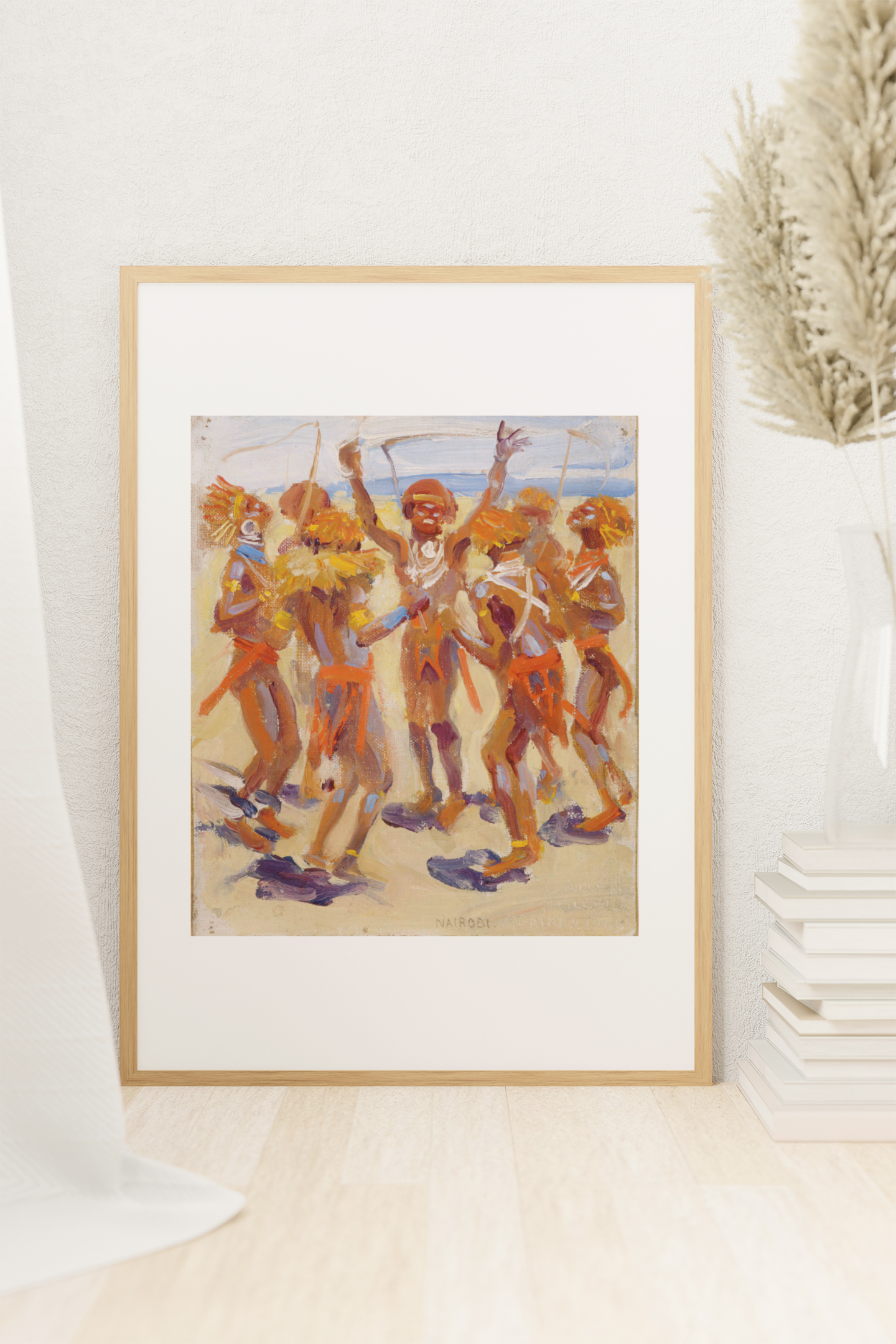 Dancing Kikuyu Warriors