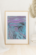 The Scream - Remix after Edvard Munch