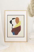 Hot Printing 8 (Vrouw met gele sjaal)