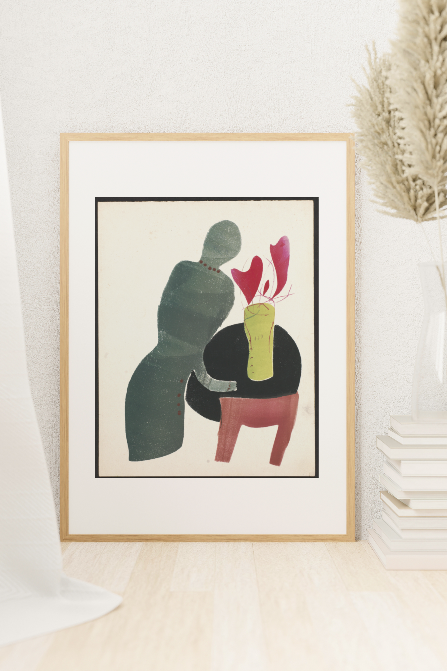 Composition with Figures (Vrouw in ’t groen)