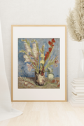 Vase with Gladioli and China Asters