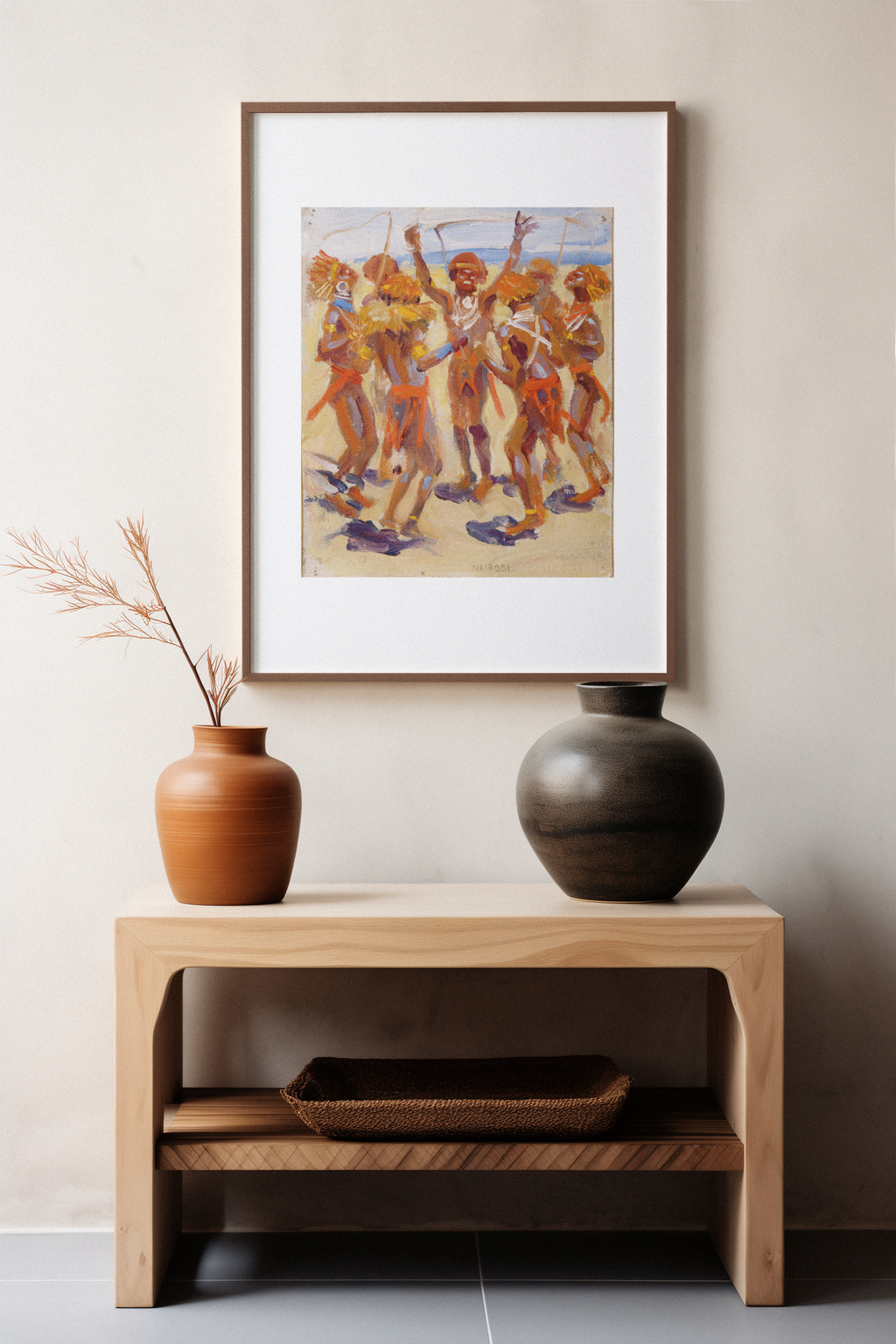 Dancing Kikuyu Warriors
