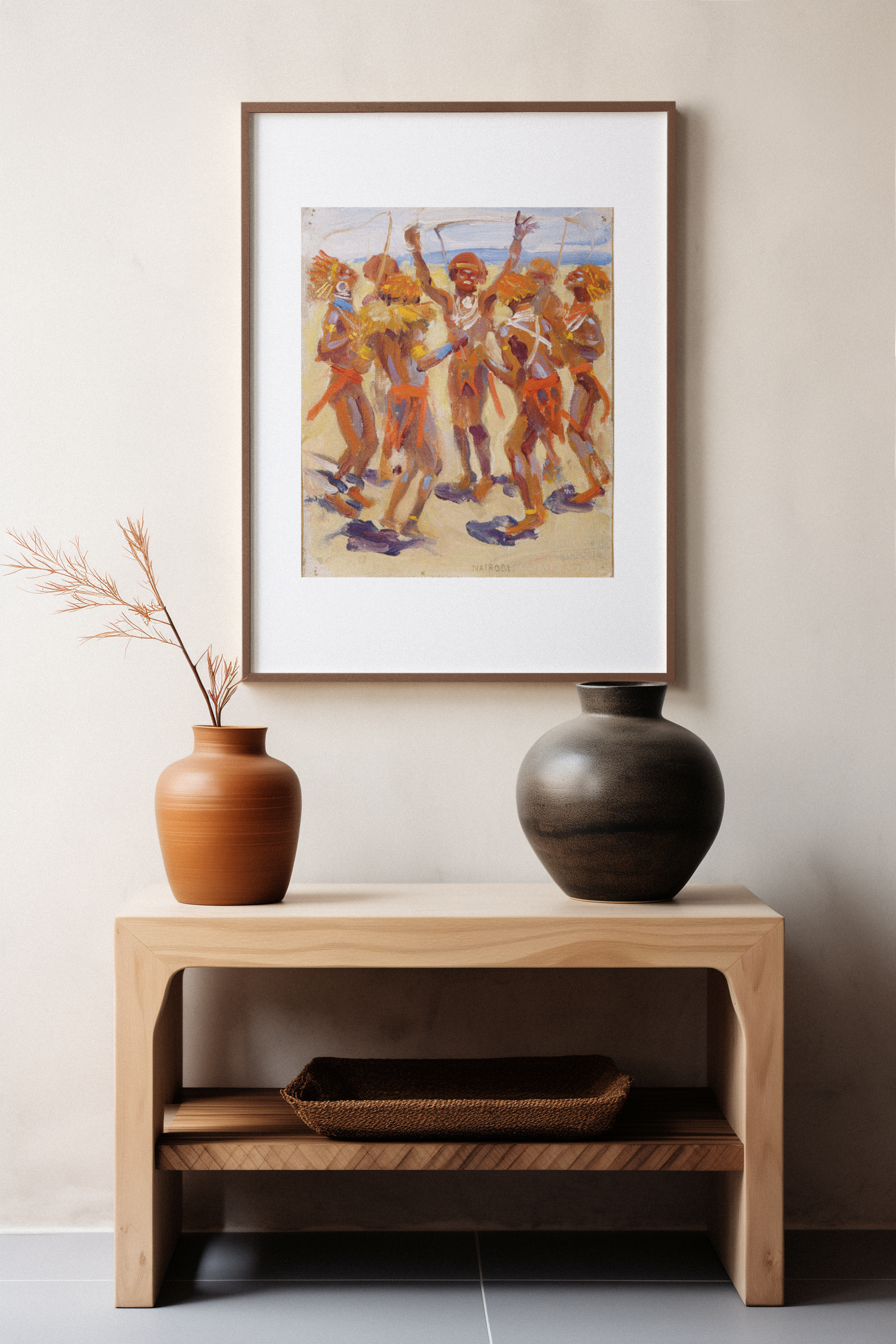 Dancing Kikuyu Warriors