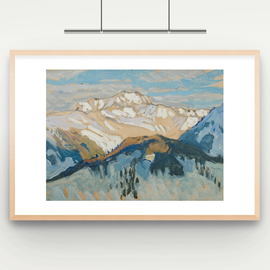 Mountains. Study from Switzerland