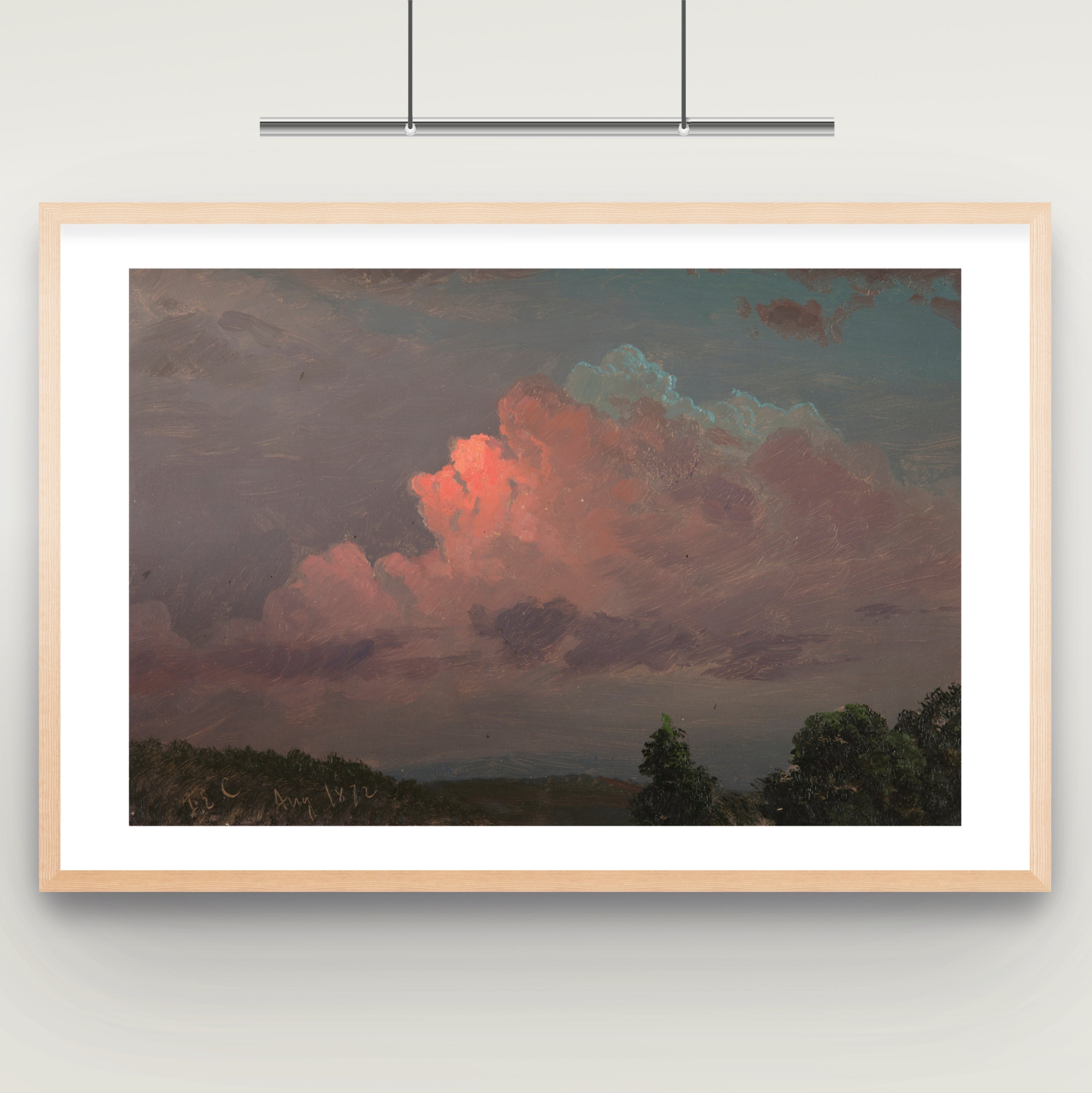 Nightfall near Olana