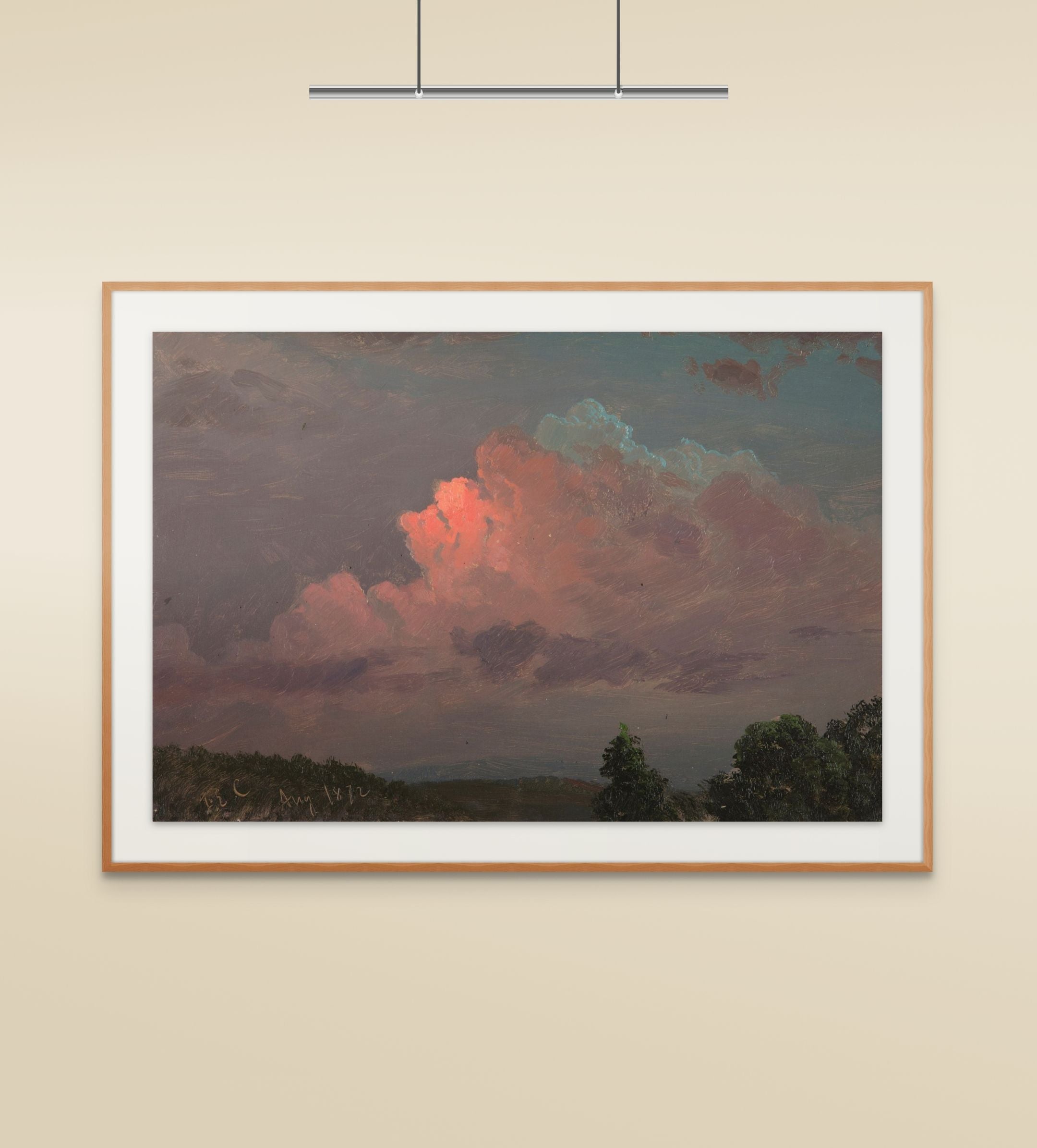 Nightfall near Olana