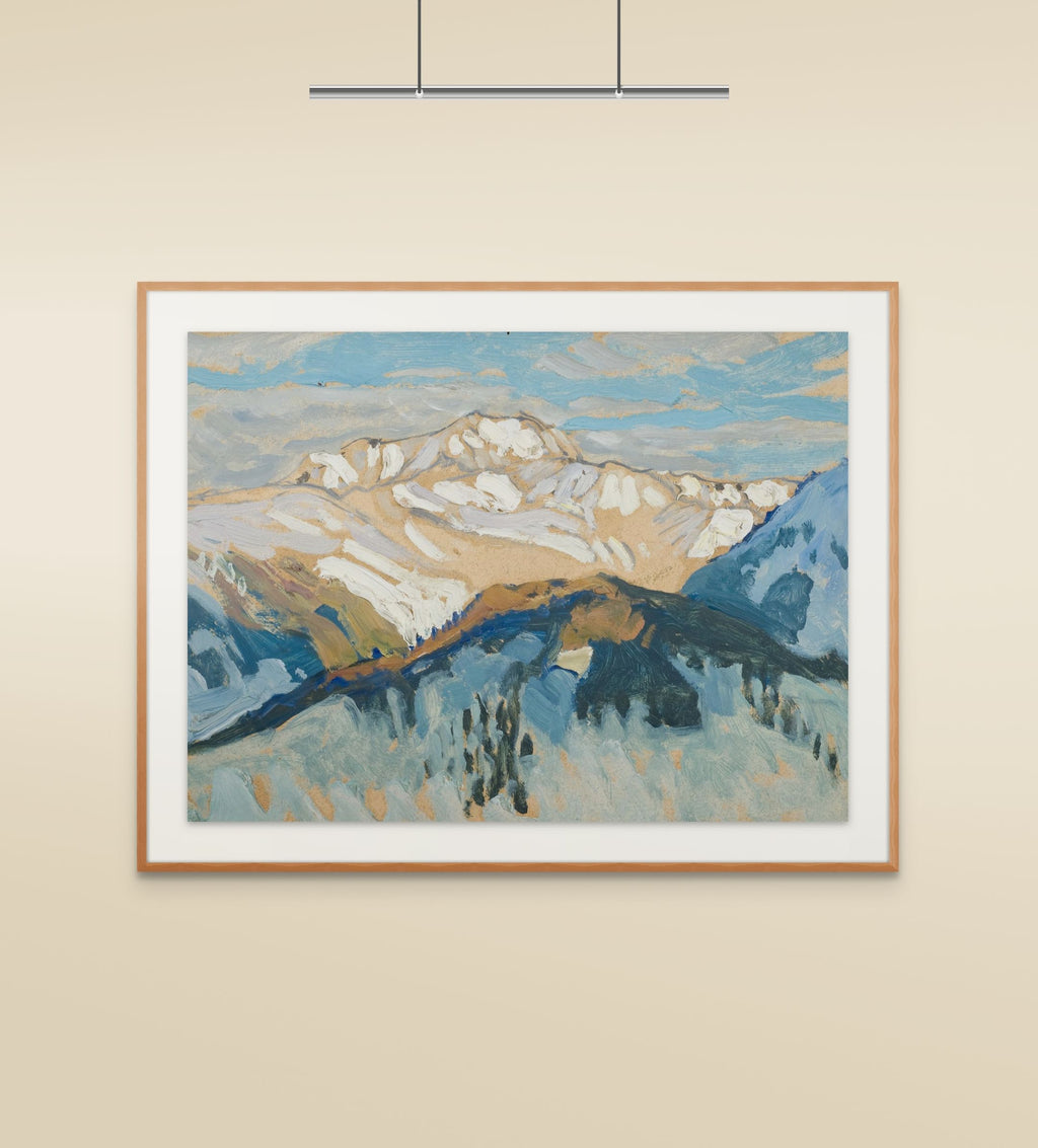 Mountains. Study from Switzerland