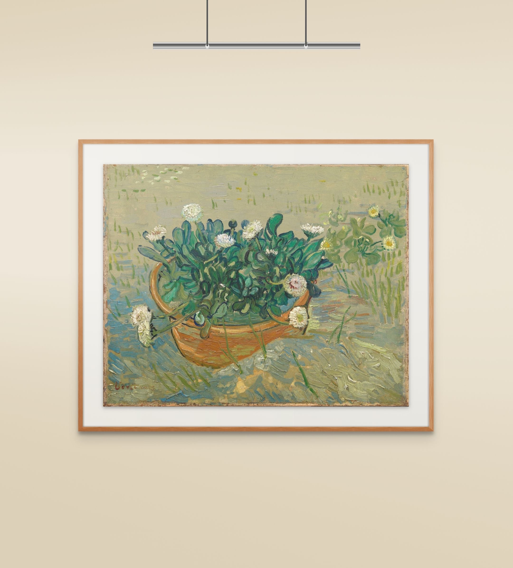 Still Life: Bowl with Daisies (Daisies, Arles)