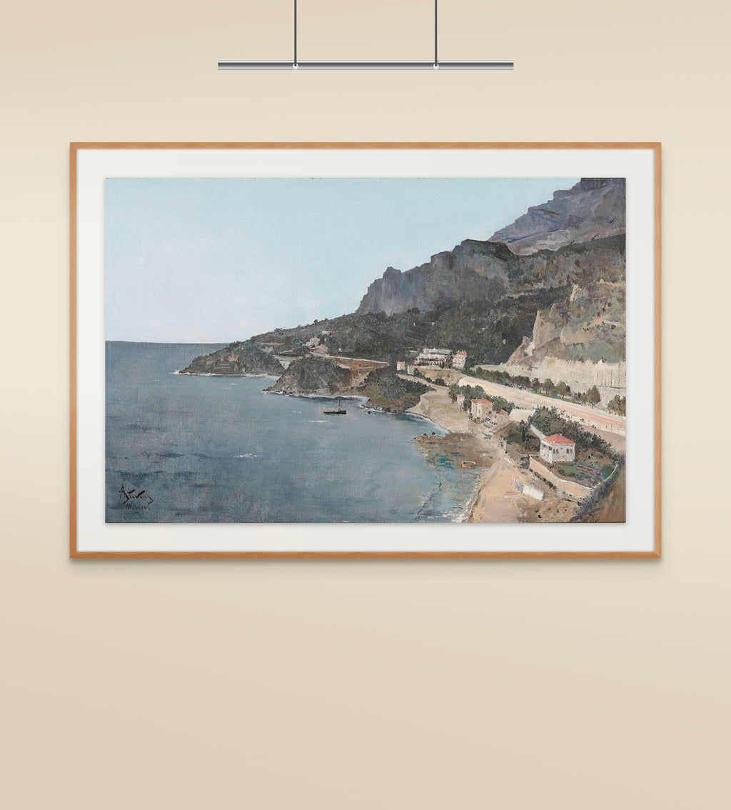 Cap d’Ail, vue prise du Palais du Prince de Monaco