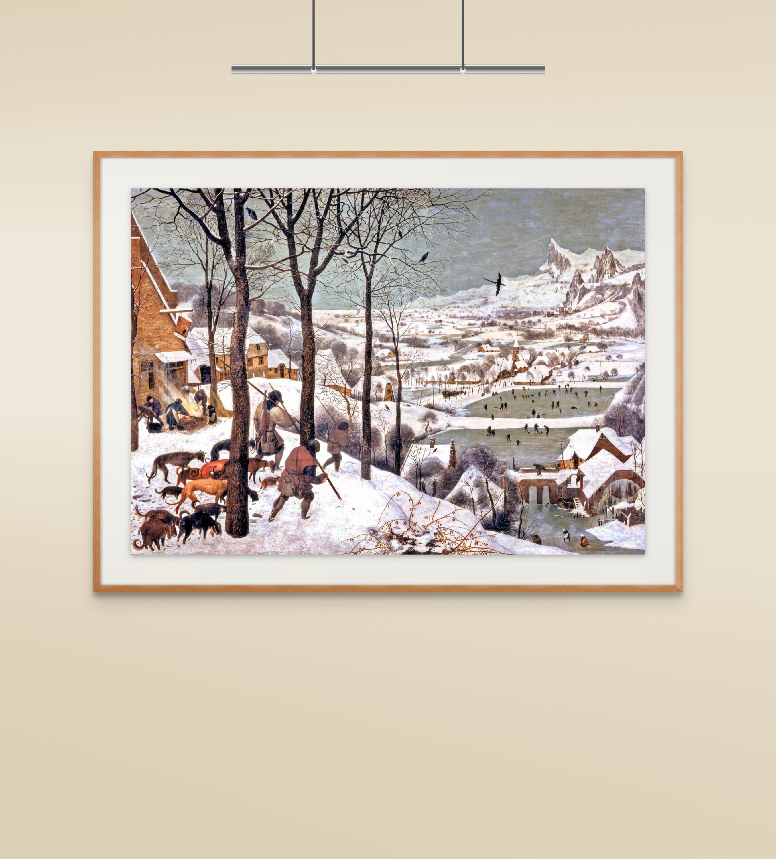 Hunters in the Snow (Winter)